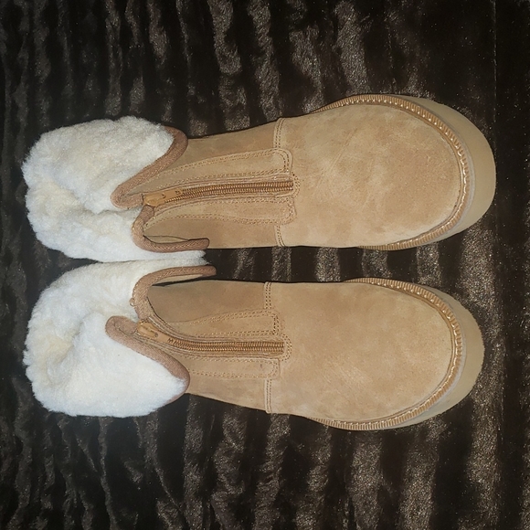 Aussie Merino Amelia Chestnut Tan Boots 12 - Picture 6 of 16